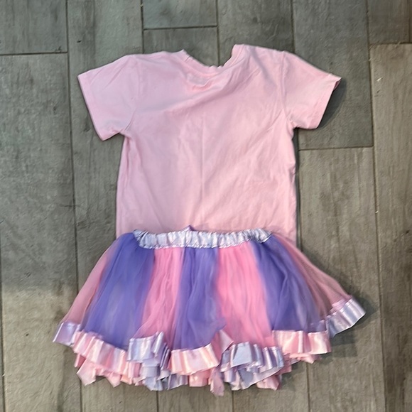 Pink Birthday Girl T-Shirt and Tutu Set - Picture 2 of 2